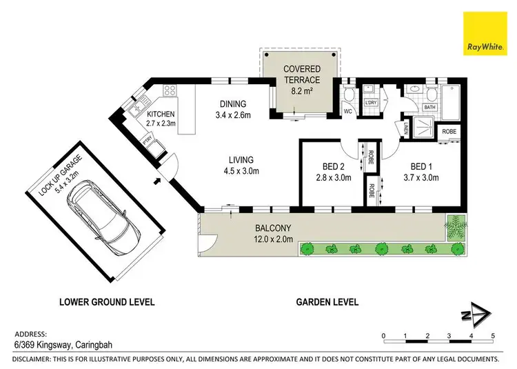 Floorplan of Homely apartment listing, 6/369-373 Kingsway, Caringbah NSW 2229