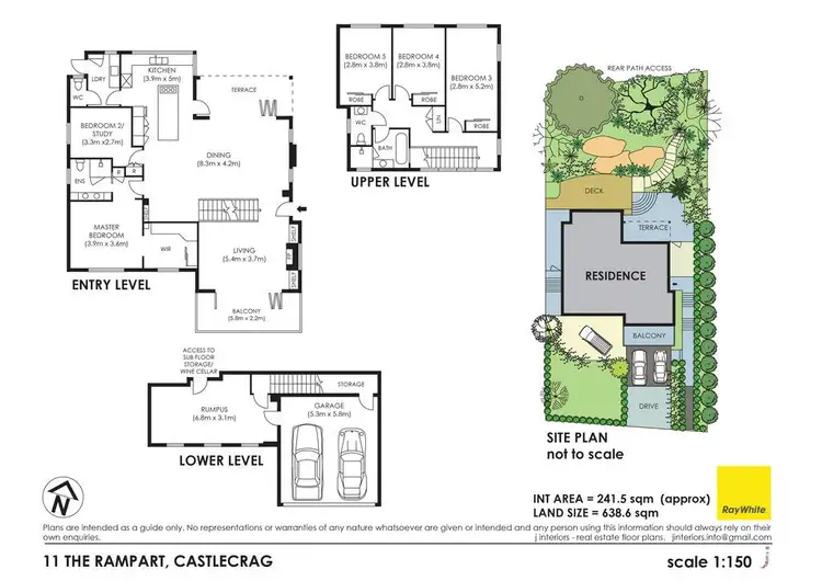 Floorplan of Homely house listing, 11 The Rampart, Castlecrag NSW 2068