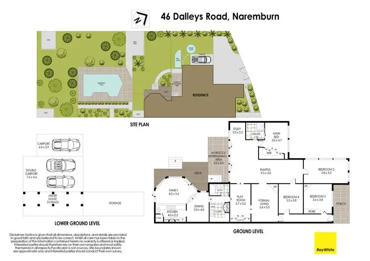Floorplan of Homely house listing, 46 Dalleys Road, Naremburn NSW 2065