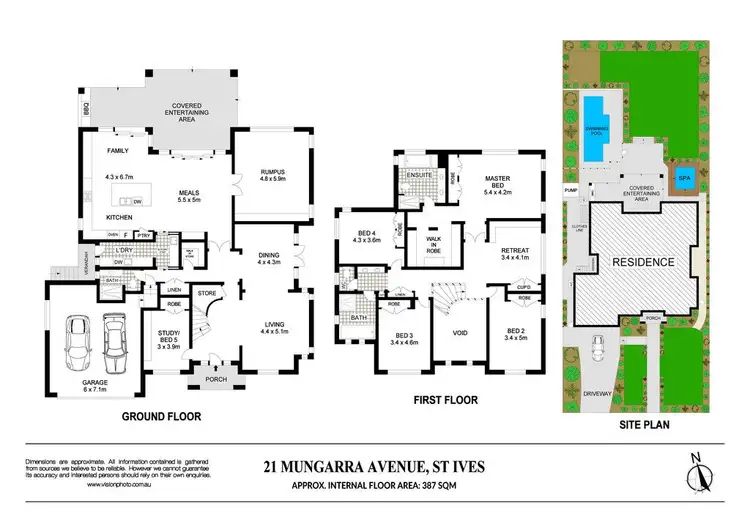 Floorplan of Homely house listing, 21 Mungarra Avenue, St Ives NSW 2075