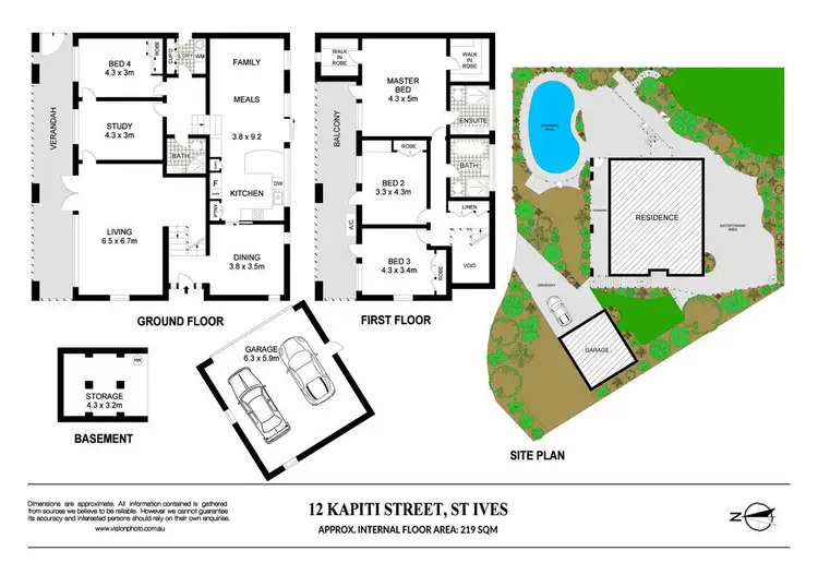 Floorplan of Homely house listing, 12 Kapiti Street, St Ives NSW 2075