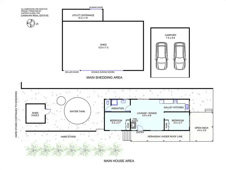 Floorplan of Homely house listing, 128 Pollock Avenue, Bonnie Doon VIC 3720
