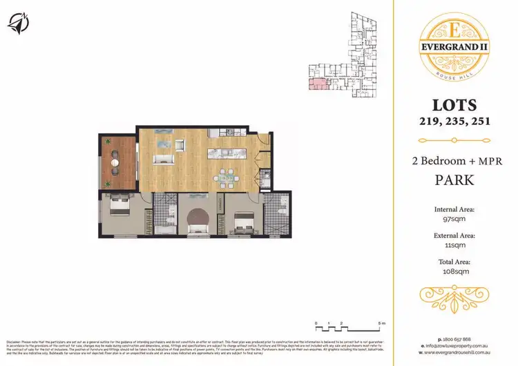 Floorplan of Homely apartment listing, 108/9D Terry Road, Rouse Hill NSW 2155