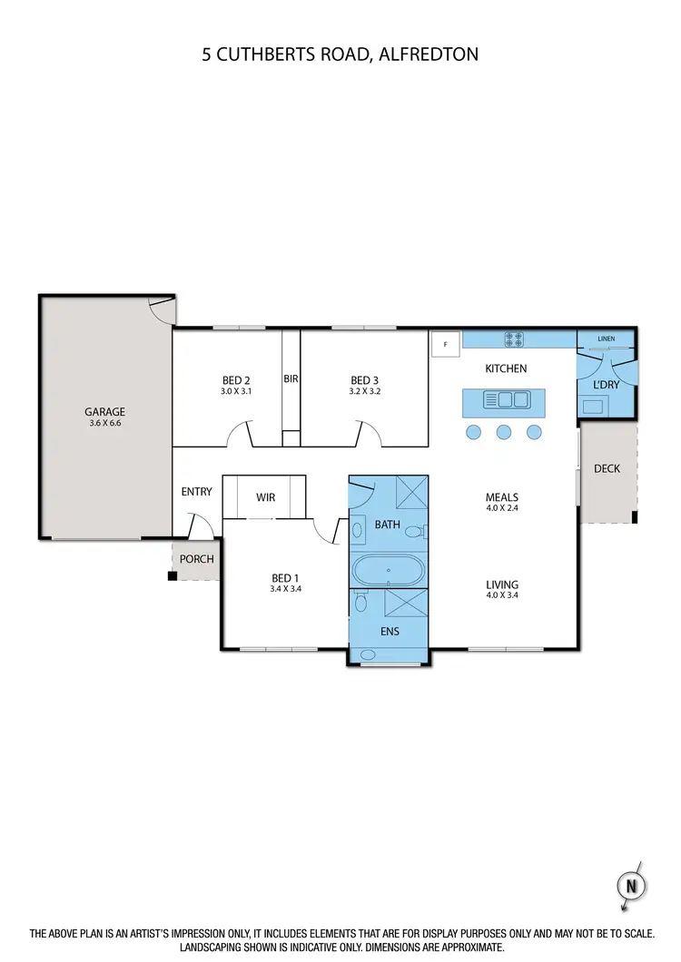 Floorplan of Homely house listing, 5a Cuthberts Road, Alfredton VIC 3350