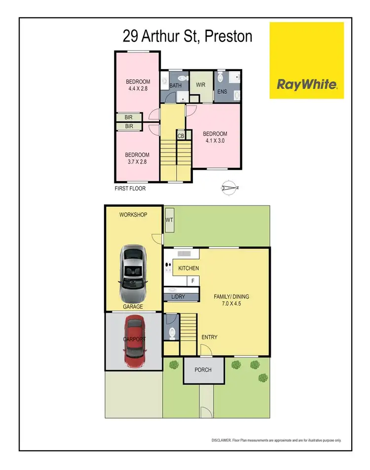 Floorplan of Homely house listing, 29 Arthur Street, Preston VIC 3072