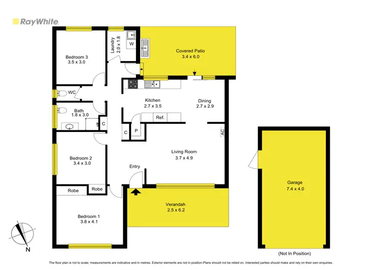 Floorplan of Homely house listing, 7 Badger Court, Thomastown VIC 3074