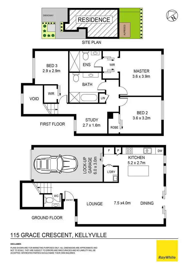 Floorplan of Homely house listing, 115 Grace Crescent, Kellyville NSW 2155