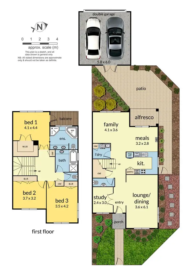 Floorplan of Homely house listing, 18 Sunrise Crescent, Templestowe Lower VIC 3107