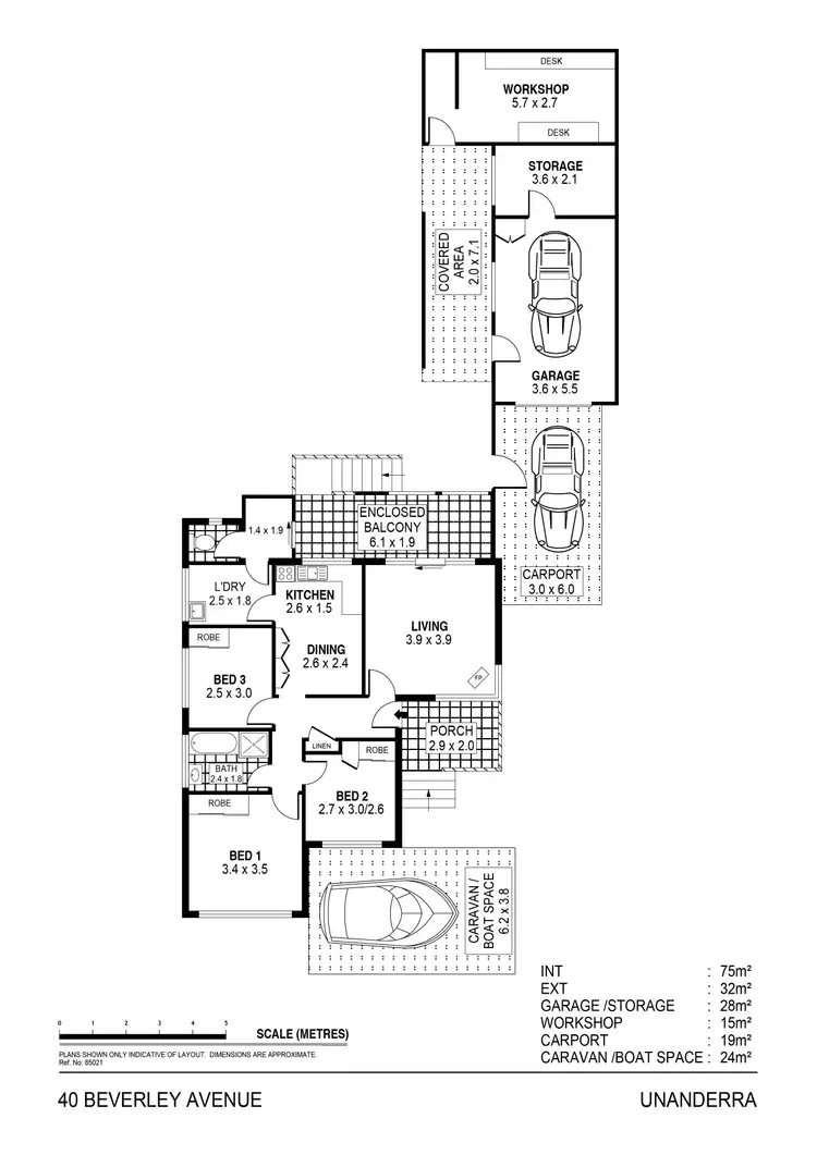 Floorplan of Homely house listing, 40 Beverley Avenue, Unanderra NSW 2526