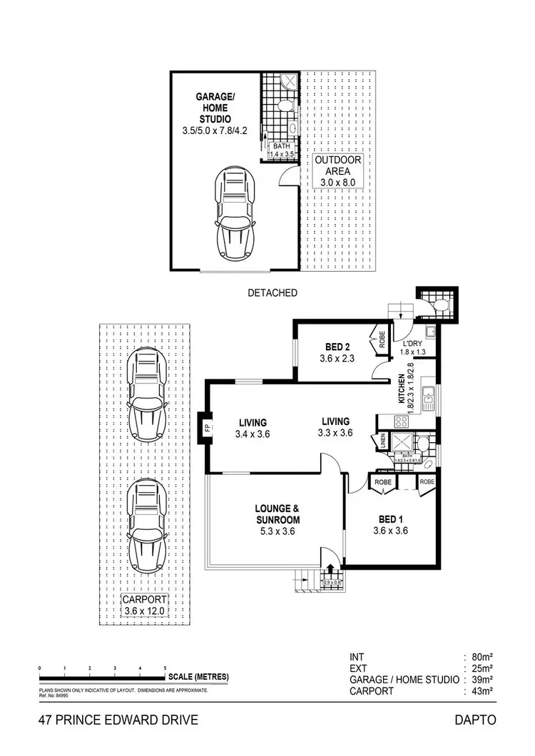 Floorplan of Homely house listing, 47 Prince Edward Drive, Dapto NSW 2530