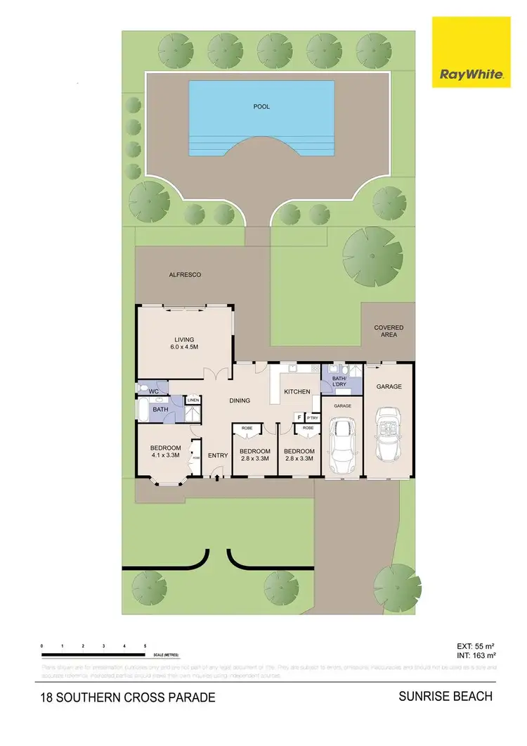 Floorplan of Homely house listing, 18 Southern Cross Parade, Sunrise Beach QLD 4567