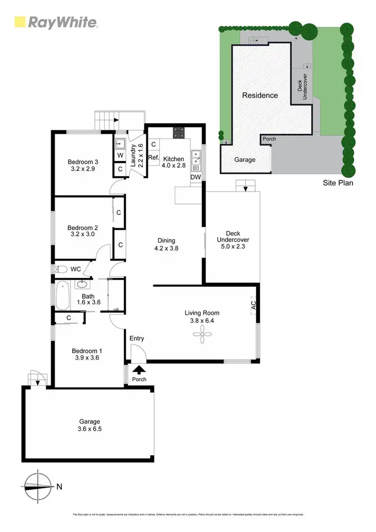 Floorplan of Homely townhouse listing, 1/5 Murphy Street, Chadstone VIC 3148