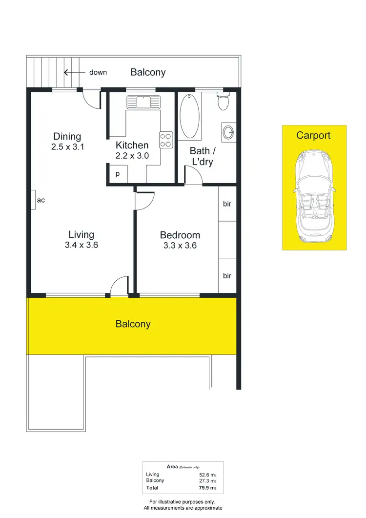 Floorplan of Homely unit listing, 8/12 Barker Grove, Toorak Gardens SA 5065