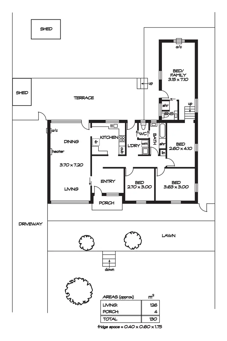 Floorplan of Homely house listing, 31 Malcolm Street, Bedford Park SA 5042