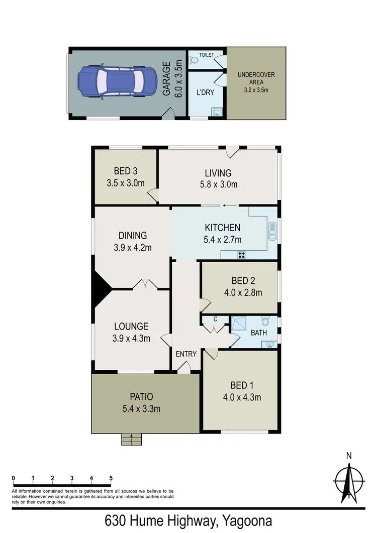 Floorplan of Homely house listing, 630 Hume Highway, Yagoona NSW 2199