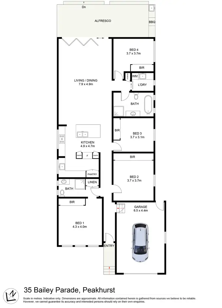 Floorplan of Homely house listing, 35 Bailey Parade, Peakhurst NSW 2210