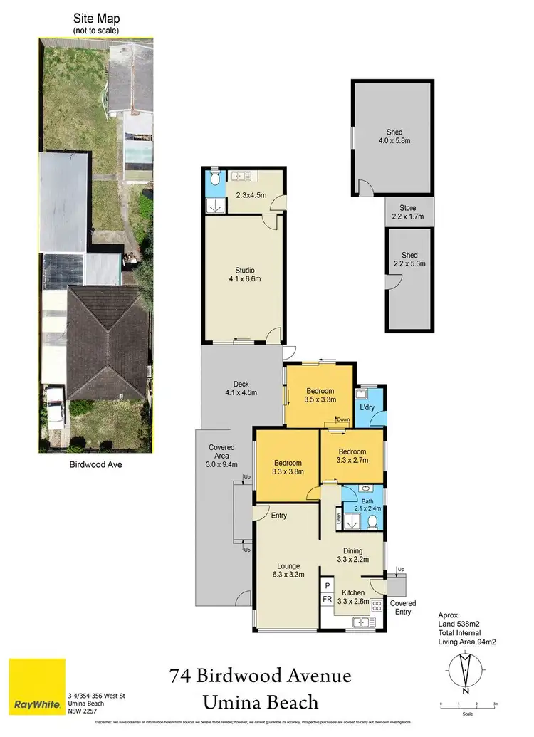 Floorplan of Homely house listing, 74 Birdwood Avenue, Umina Beach NSW 2257