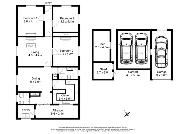 Floorplan of Homely house listing, 117 Botany Street, Carlton NSW 2218
