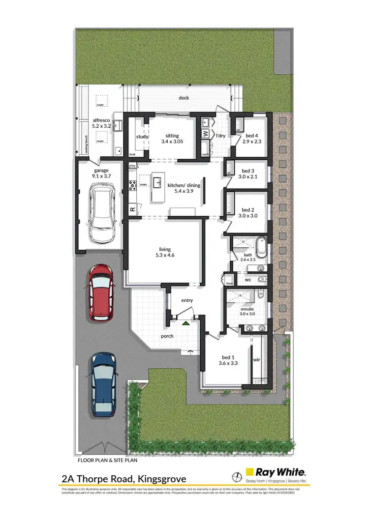 Floorplan of Homely house listing, 2A Thorpe Road, Kingsgrove NSW 2208