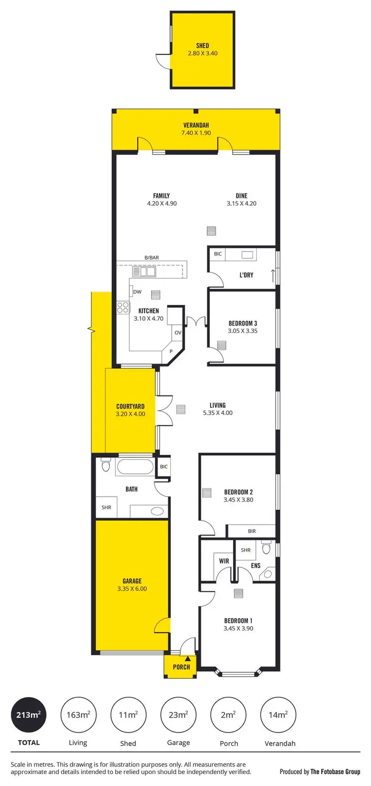 Floorplan of Homely house listing, 56 Chopin Road, Somerton Park SA 5044