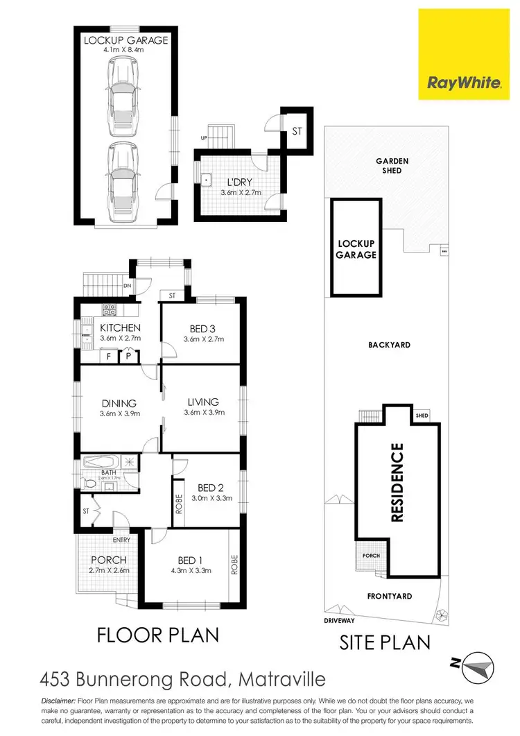 Floorplan of Homely house listing, 453 Bunnerong Road, Matraville NSW 2036