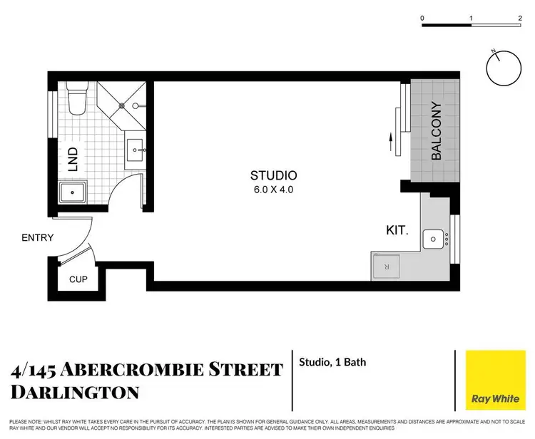 Floorplan of Homely apartment listing, 4/145 Abercrombie Street, Darlington NSW 2008