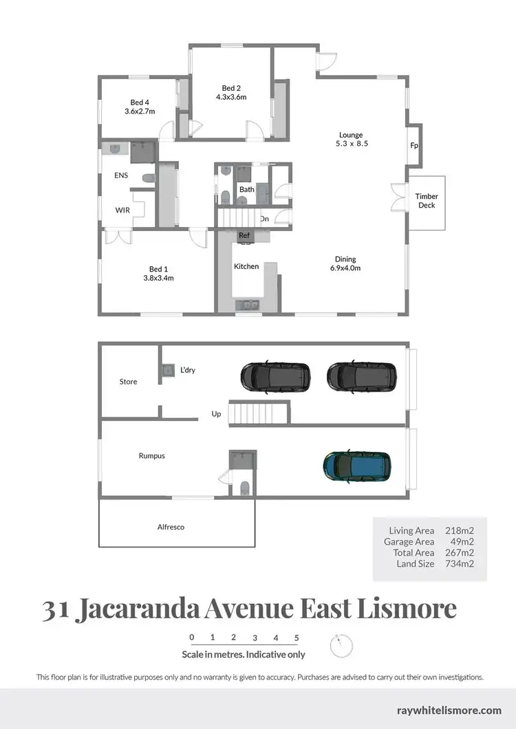 Floorplan of Homely house listing, 31 Jacaranda Avenue, East Lismore NSW 2480