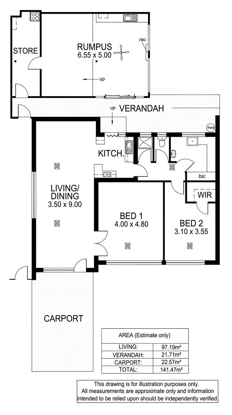 Floorplan of Homely house listing, 23 Mooringe Avenue, Plympton SA 5038