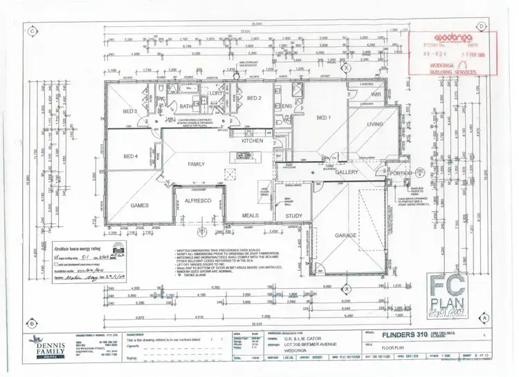 Floorplan of Homely house listing, 35 Bremer Avenue, Leneva VIC 3691