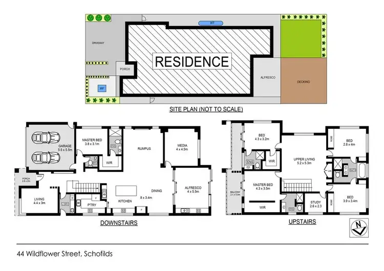 Floorplan of Homely house listing, 44 Wildflower Street, Schofields NSW 2762