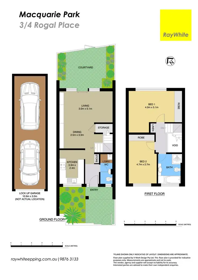 Floorplan of Homely townhouse listing, 3/4 Rogal Place, Macquarie Park NSW 2113