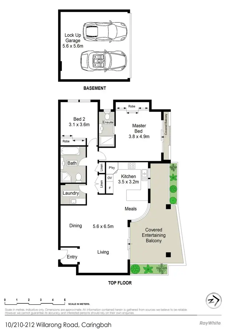 Floorplan of Homely unit listing, 10/210-212 Willarong Road, Caringbah NSW 2229