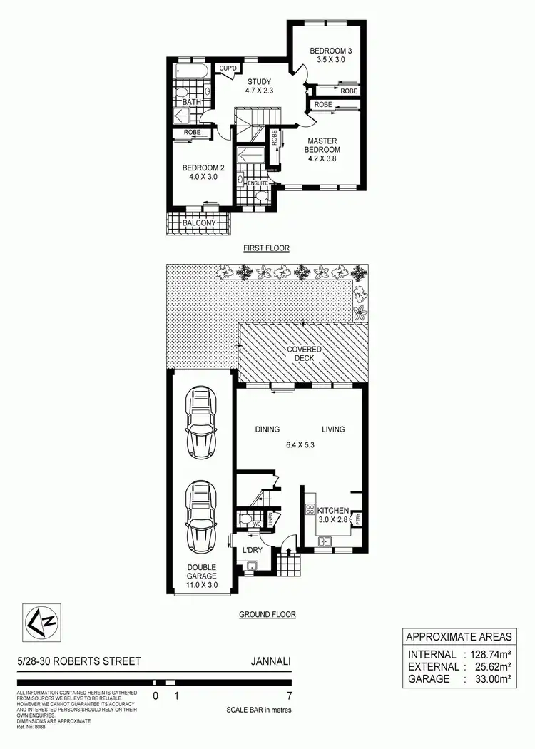 Floorplan of Homely townhouse listing, 5/28-30 Roberts Street, Jannali NSW 2226