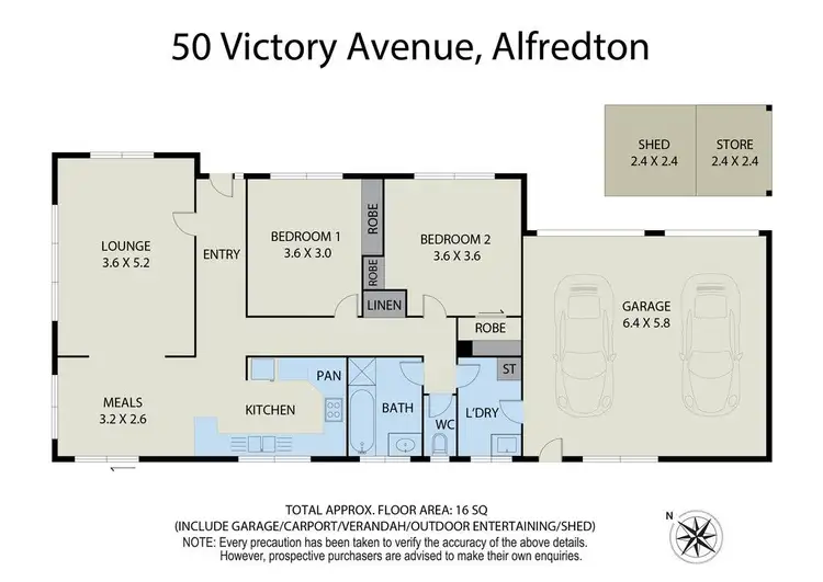 Floorplan of Homely townhouse listing, 50 Victory Avenue, Alfredton VIC 3350