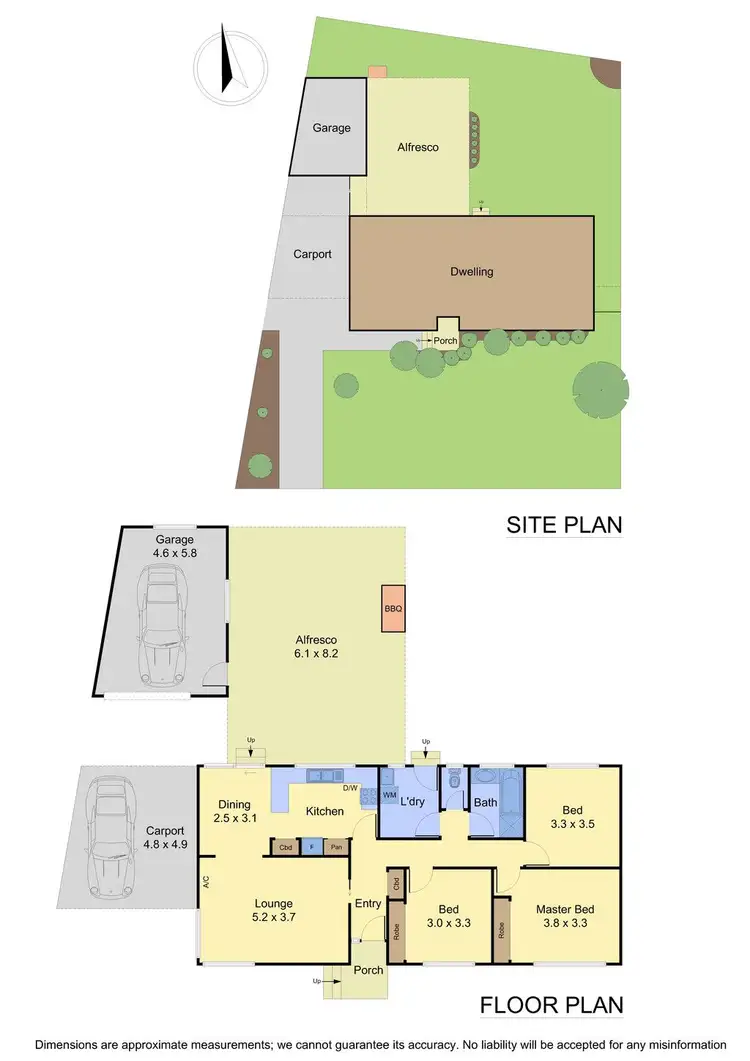 Floorplan of Homely house listing, 36 Blamey Avenue, Mill Park VIC 3082