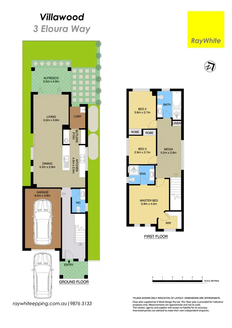 Floorplan of Homely house listing, 3 Eloura Way, Villawood NSW 2163
