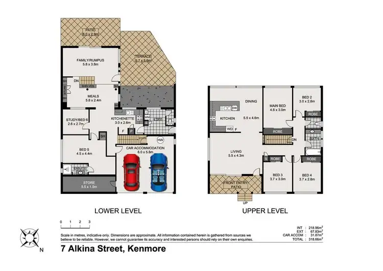Floorplan of Homely house listing, 7 Alkina Street, Kenmore QLD 4069