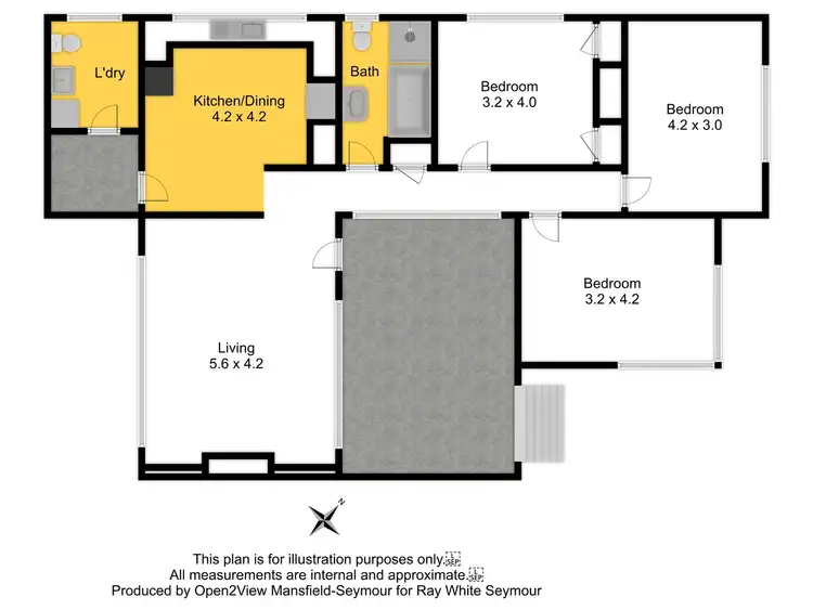 Floorplan of Homely house listing, 70 Anzac Avenue, Seymour VIC 3660