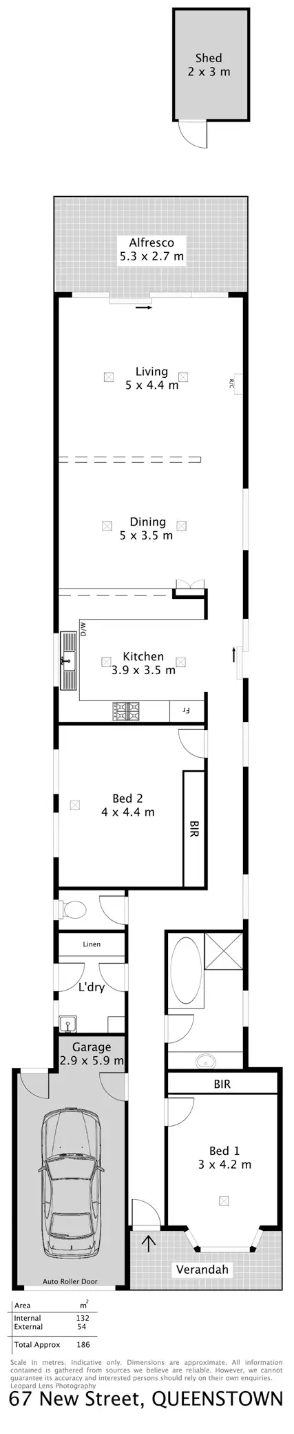 Floorplan of Homely house listing, 2/67 New Street, Queenstown SA 5014