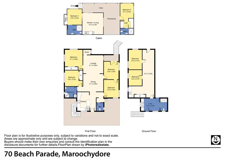 Floorplan of Homely house listing, 70 Beach Parade, Maroochydore QLD 4558