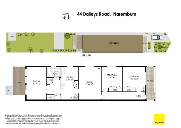 Floorplan of Homely house listing, 44 Dalleys Road, Naremburn NSW 2065