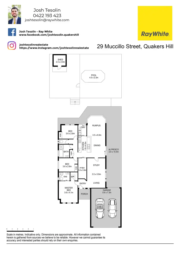 Floorplan of Homely house listing, 29 Muccillo Street, Quakers Hill NSW 2763