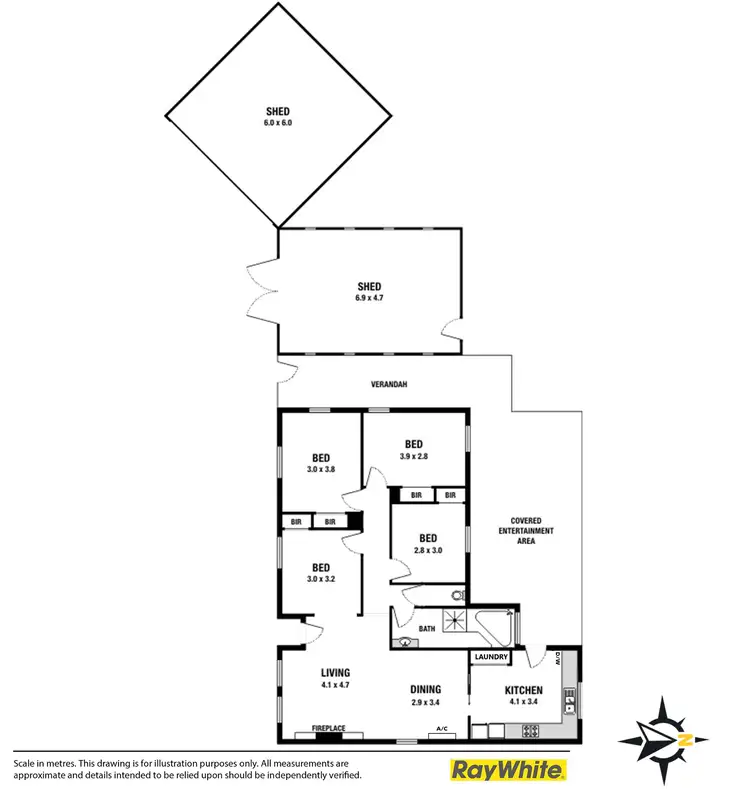 Floorplan of Homely house listing, 2 Bedford Court, Goolwa North SA 5214