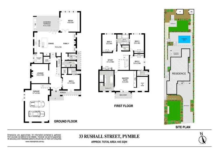 Floorplan of Homely house listing, 33 Rushall Street, Pymble NSW 2073