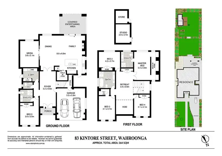 Floorplan of Homely house listing, 83 Kintore Street, Wahroonga NSW 2076