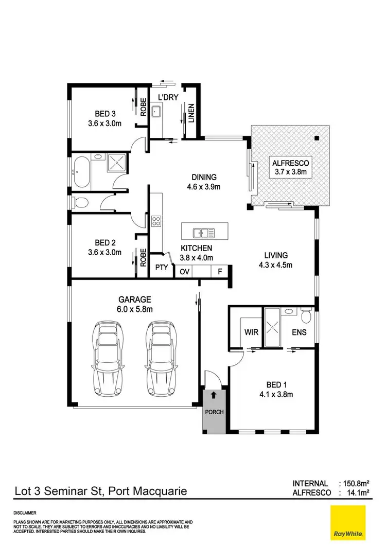 Floorplan of Homely villa listing, 23 Seminar Street, Thrumster, Port Macquarie NSW 2444