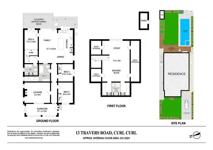 Floorplan of Homely house listing, 13 Travers Road, Curl Curl NSW 2096