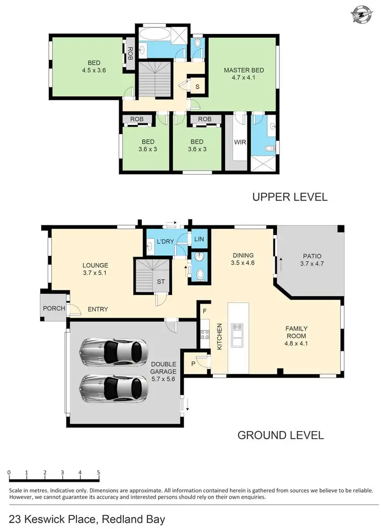 Floorplan of Homely house listing, 23 Keswick Place, Redland Bay QLD 4165