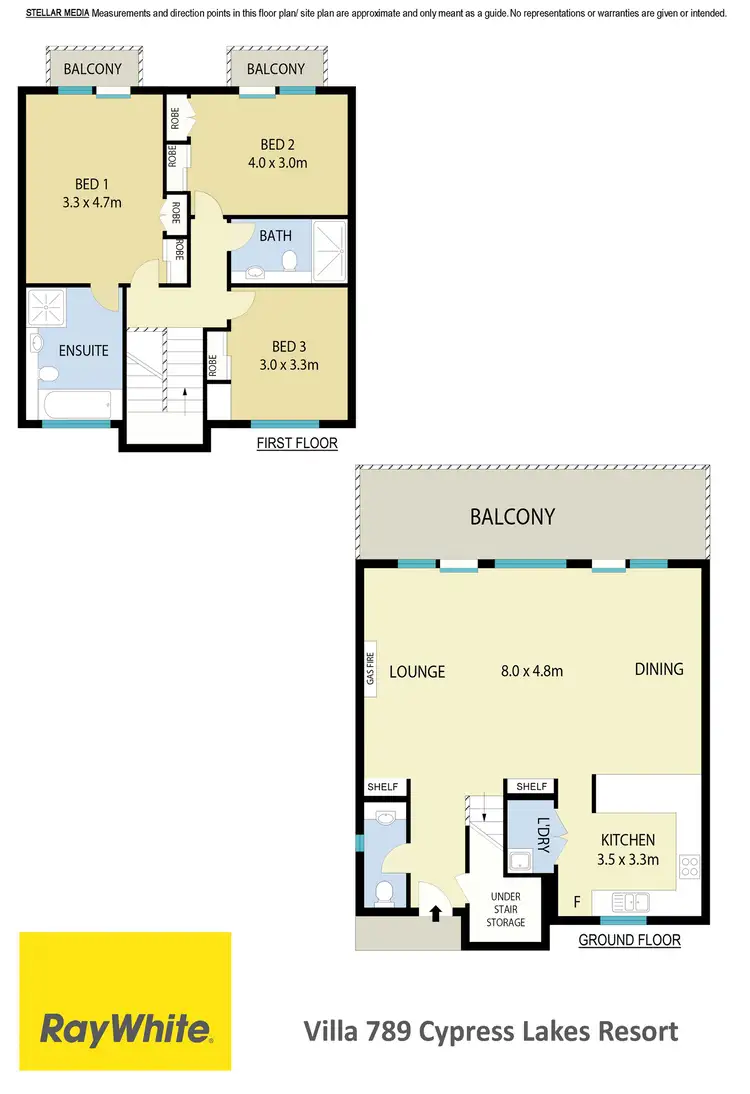 Floorplan of Homely villa listing, Villa 789 Cypress Lakes Resort, Pokolbin NSW 2320
