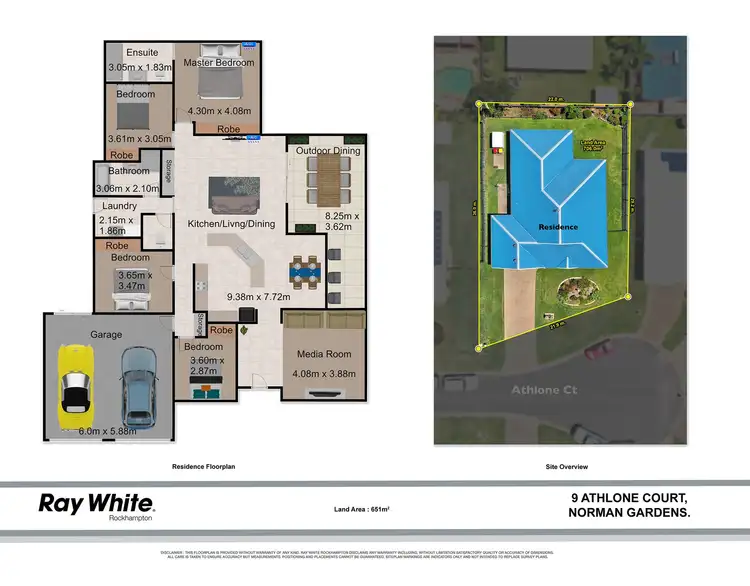 Floorplan of Homely house listing, 9 Athlone Court, Norman Gardens QLD 4701